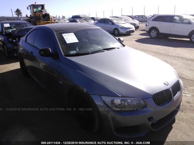 WBAKG1C50BE617886 - 2011 BMW 335 IS GRAY photo 1