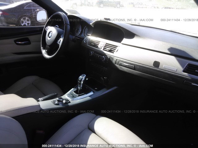 WBAKG1C50BE617886 - 2011 BMW 335 IS GRAY photo 5