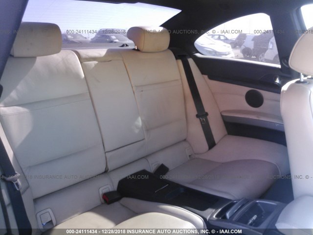 WBAKG1C50BE617886 - 2011 BMW 335 IS GRAY photo 8