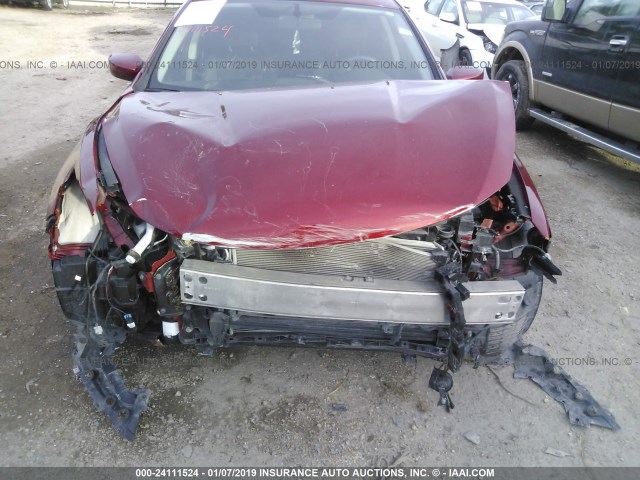 1N4AL3AP9HC164887 - 2017 NISSAN ALTIMA 2.5/S/SV/SL/SR RED photo 6