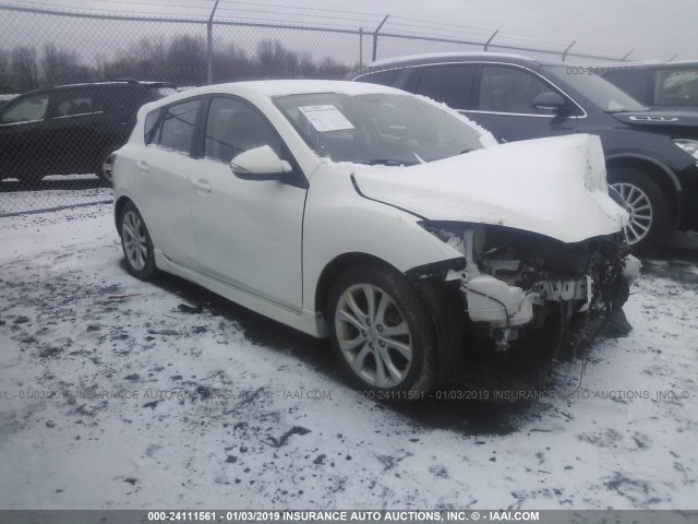 JM1BL1H64A1181565 - 2010 MAZDA 3 S WHITE photo 1