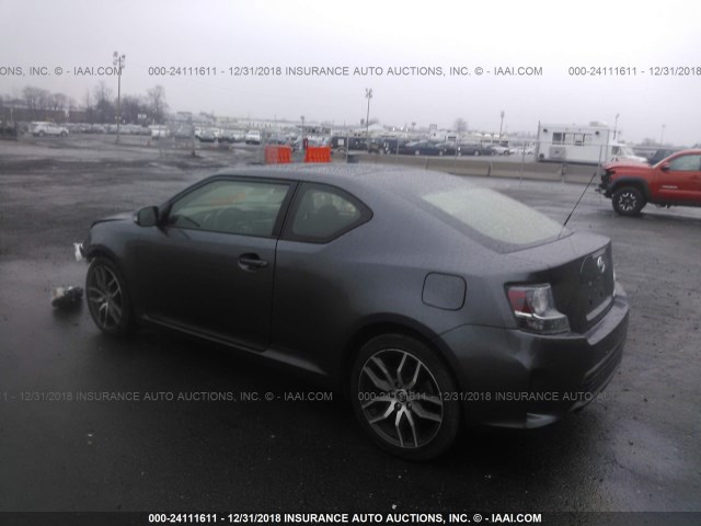 JTKJF5C72FJ010498 - 2015 TOYOTA SCION TC 黑色 照片 3