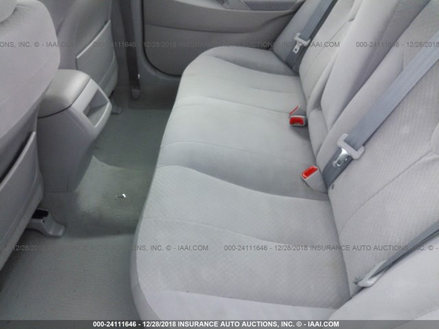 4T1BE46K49U831061 - 2009 TOYOTA CAMRY SE/LE/XLE 银色 照片 8