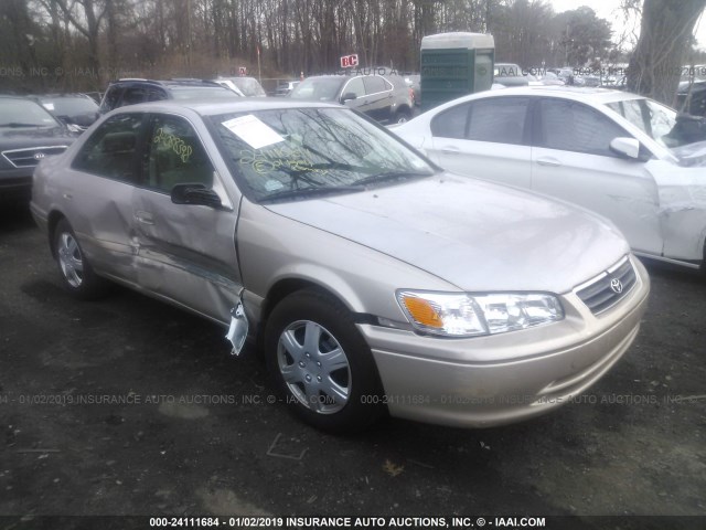 4T1BG22K61U025635 - 2001 TOYOTA CAMRY CE/LE/XLE TAN photo 1