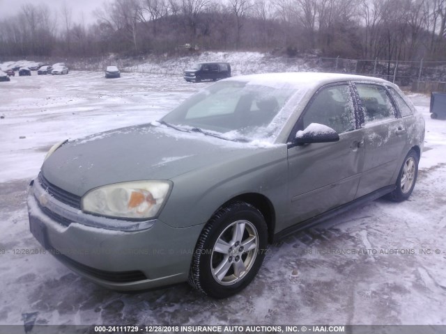 1G1ZT62855F150980 - 2005 CHEVROLET MALIBU MAXX LS 绿色 照片 2