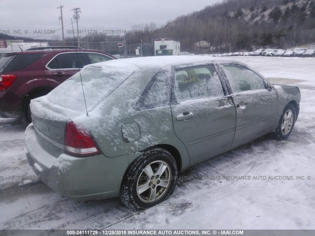 1G1ZT62855F150980 - 2005 CHEVROLET MALIBU MAXX LS 绿色 照片 4