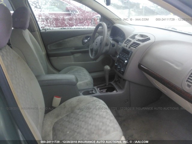 1G1ZT62855F150980 - 2005 CHEVROLET MALIBU MAXX LS 绿色 照片 5