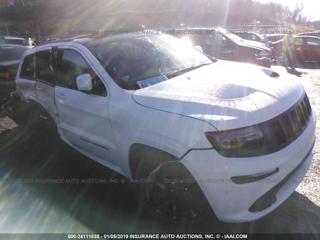 1C4RJFDJ0GC451433 - 2016 JEEP GRAND CHEROKEE SRT-8 WHITE photo 1