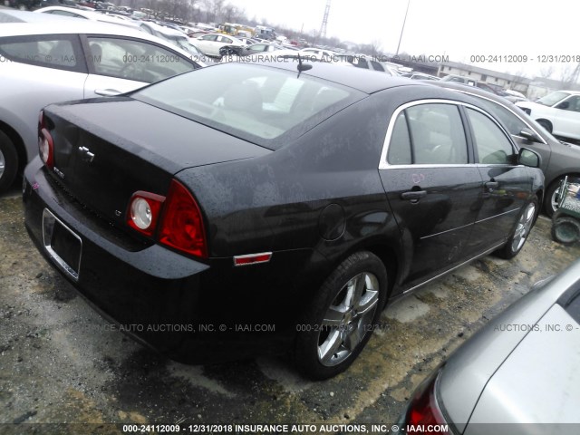 1G1ZH57B59F260708 - 2009 CHEVROLET MALIBU 1LT 黑色 照片 4