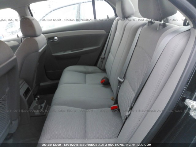 1G1ZH57B59F260708 - 2009 CHEVROLET MALIBU 1LT 黑色 照片 8