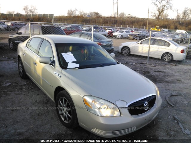 1G4HD57297U191914 - 2007 BUICK LUCERNE CXL Champagne photo 1