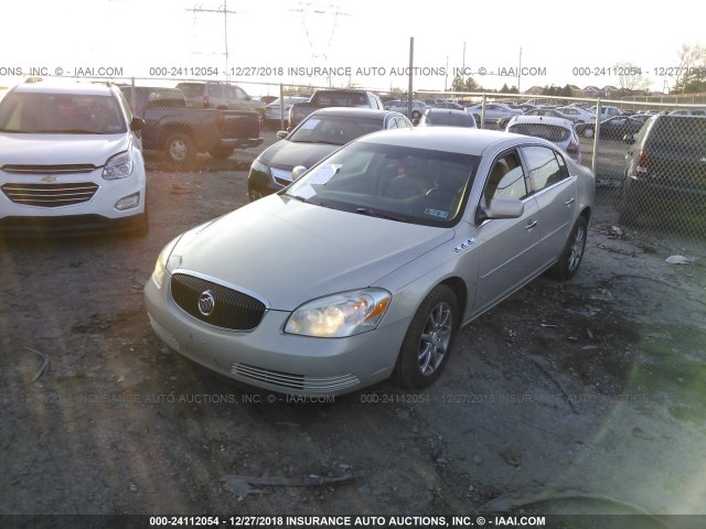 1G4HD57297U191914 - 2007 BUICK LUCERNE CXL Champagne photo 2