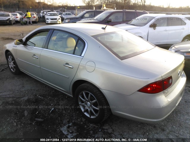 1G4HD57297U191914 - 2007 BUICK LUCERNE CXL Champagne photo 3