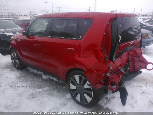 KNDJX3A59F7771018 - 2015 KIA SOUL ! RED photo 3