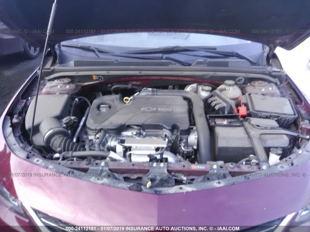 1G1ZB5ST9GF246065 - 2016 CHEVROLET MALIBU LS BURGUNDY photo 10