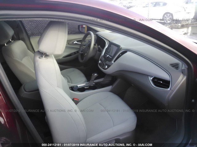 1G1ZB5ST9GF246065 - 2016 CHEVROLET MALIBU LS BURGUNDY photo 5