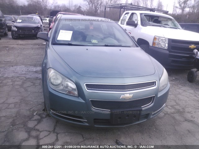 1G1ZG57BX94120152 - 2009 CHEVROLET MALIBU LS BLUE photo 6