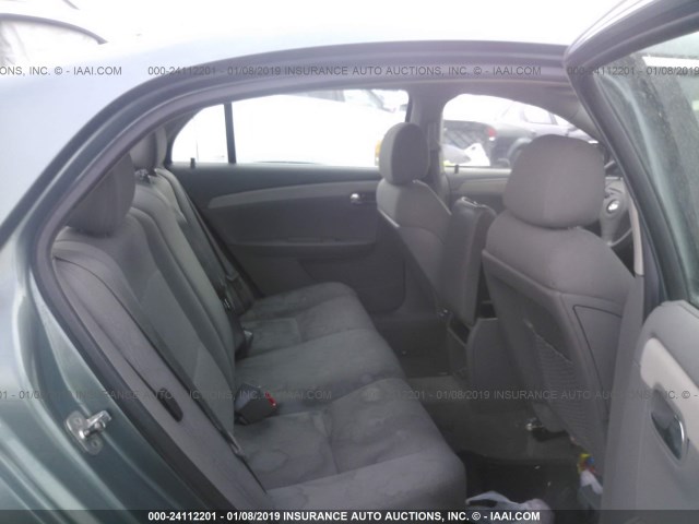 1G1ZG57BX94120152 - 2009 CHEVROLET MALIBU LS BLUE photo 8