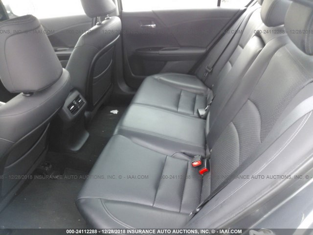 1HGCR3F86DA042949 - 2013 HONDA ACCORD EXL GRAY photo 8