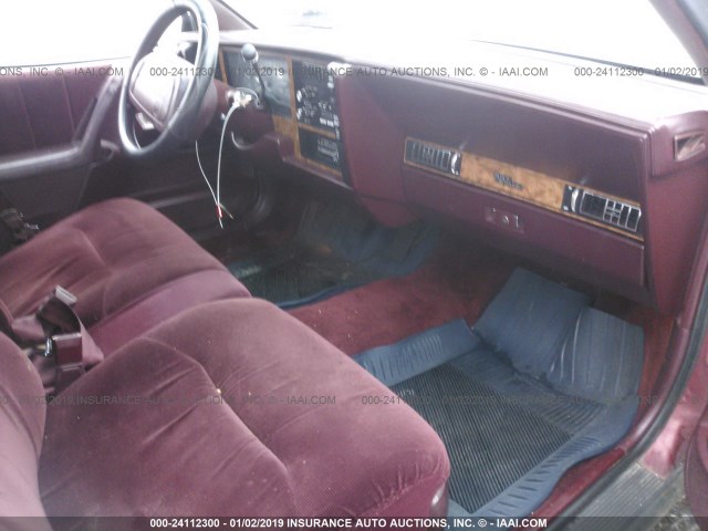 1G4AG55M3T6456001 - 1996 BUICK CENTURY SPECIAL/CUSTOM/LIMITED MAROON photo 5