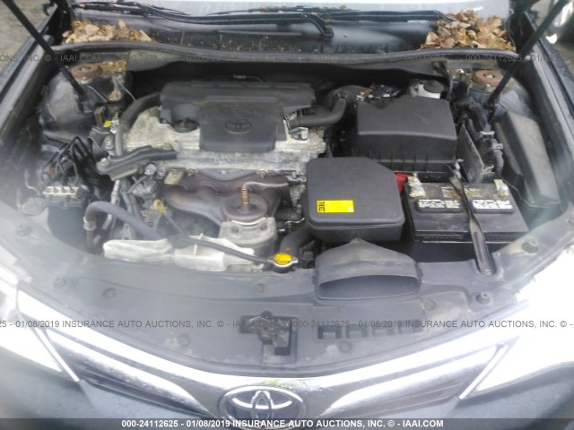 4T4BF1FK1ER354648 - 2014 TOYOTA CAMRY L/SE/LE/XLE Dark Blue photo 10