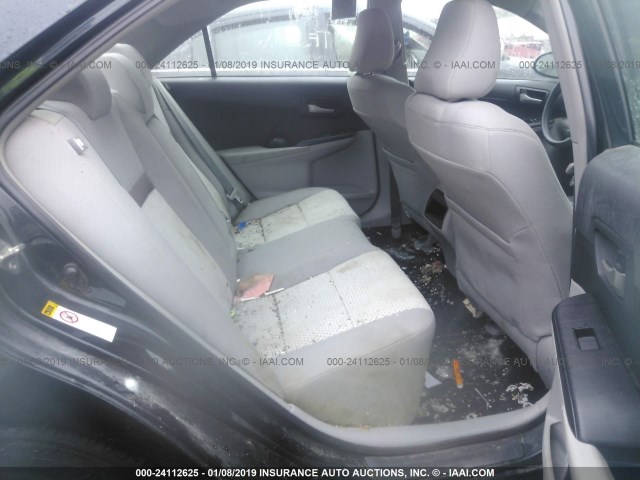 4T4BF1FK1ER354648 - 2014 TOYOTA CAMRY L/SE/LE/XLE Dark Blue photo 8