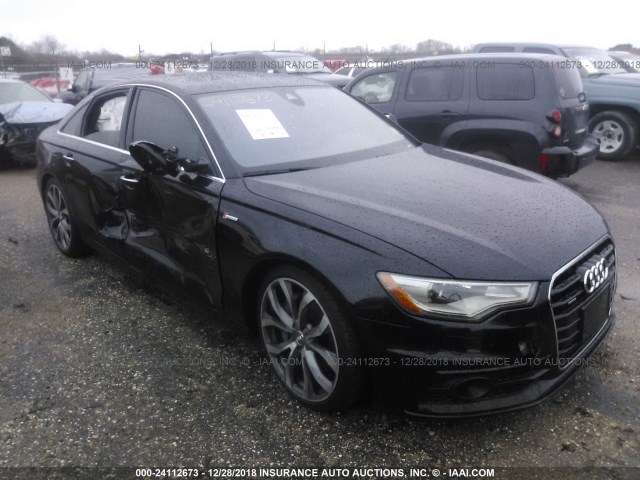 WAUHGAFC0CN172717 - 2012 AUDI A6 PRESTIGE BLACK photo 1