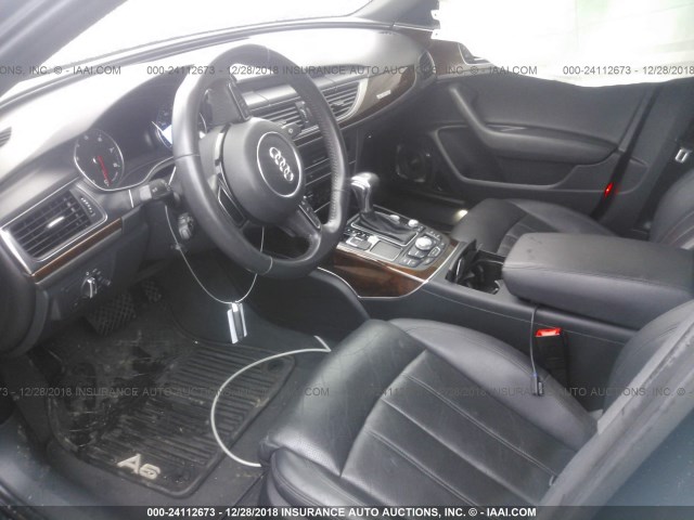 WAUHGAFC0CN172717 - 2012 AUDI A6 PRESTIGE BLACK photo 5