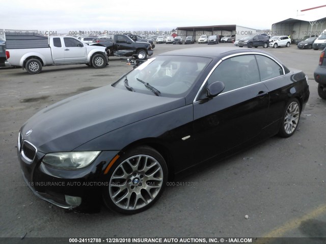 WBAWL13579PX23702 - 2009 BMW 328 I BLACK photo 2