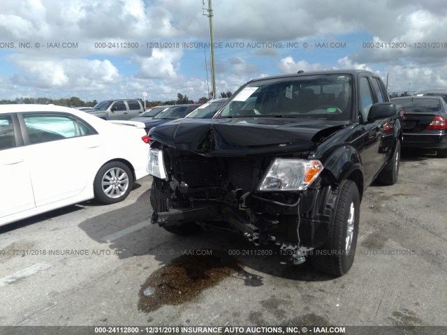 1N6AD0ER1EN715618 - 2014 NISSAN FRONTIER S/SV/SL/PRO-4X BLACK photo 6