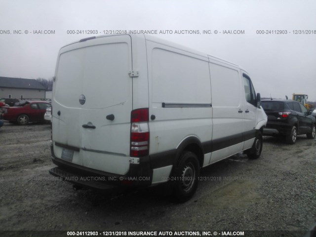 WDYPE7CC0C5641336 - 2012 FREIGHTLINER Sprinter 2500 WHITE photo 4