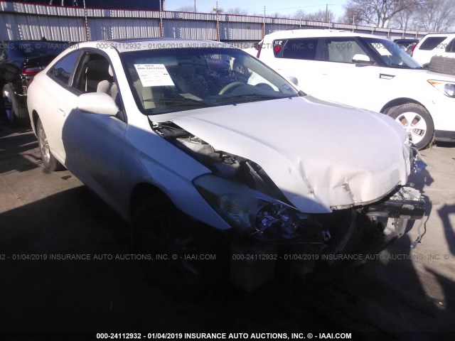 4T1CA30P57U122540 - 2007 TOYOTA CAMRY SOLARA SE/SLE WHITE photo 1