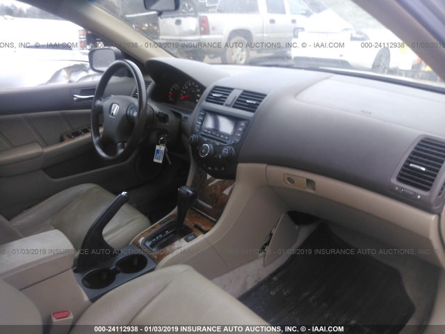 JHMCN36405C000319 - 2005 HONDA ACCORD HYBRID TAN photo 5