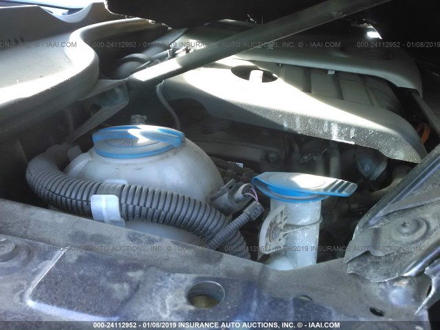 WVWAA71F68V021530 - 2008 VOLKSWAGEN EOS TURBO/KOMFORT BLUE photo 10