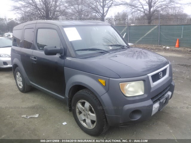 5J6YH28513L050992 - 2003 HONDA ELEMENT EX BLACK photo 1