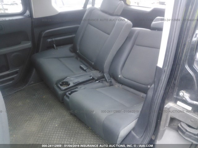 5J6YH28513L050992 - 2003 HONDA ELEMENT EX BLACK photo 8