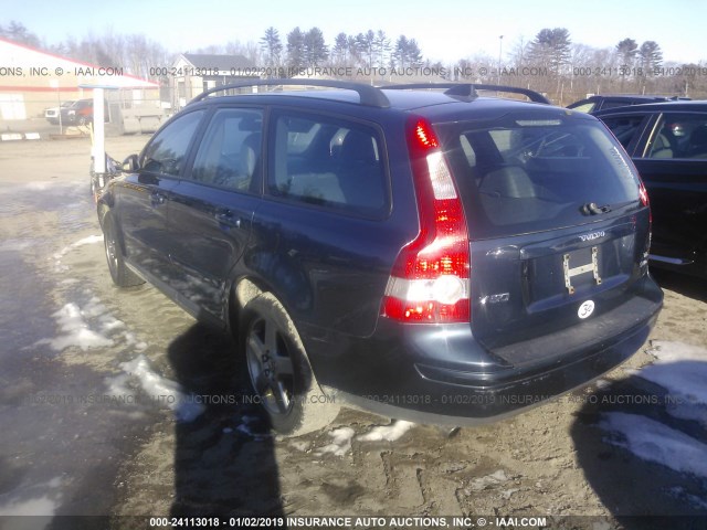 YV1MJ682X62191280 - 2006 VOLVO V50 T5 BLUE photo 3