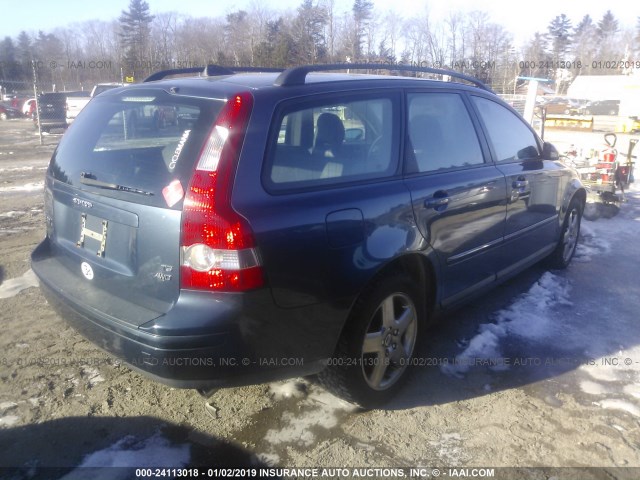 YV1MJ682X62191280 - 2006 VOLVO V50 T5 BLUE photo 4