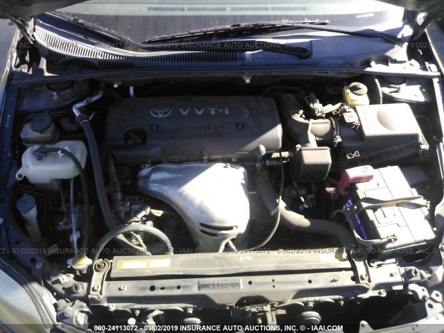 JTKDE177360071416 - 2006 TOYOTA SCION TC BLACK photo 10