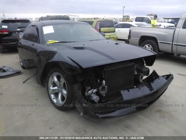 2C3CDYAG3DH612288 - 2013 DODGE CHALLENGER SXT BLACK photo 1