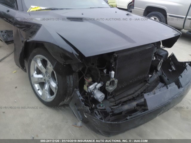 2C3CDYAG3DH612288 - 2013 DODGE CHALLENGER SXT BLACK photo 6