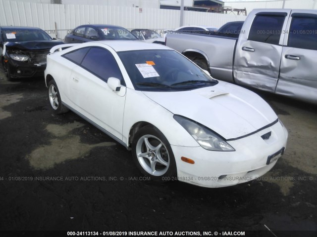 JTDDY32T210038527 - 2001 TOYOTA CELICA GT-S WHITE photo 1