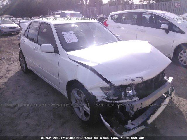 JTHBD192620058557 - 2002 LEXUS IS 300 WHITE photo 1