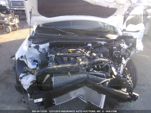 5NPD84LF5JH297904 - 2018 HYUNDAI ELANTRA SEL/VALUE/LIMITED WHITE photo 10