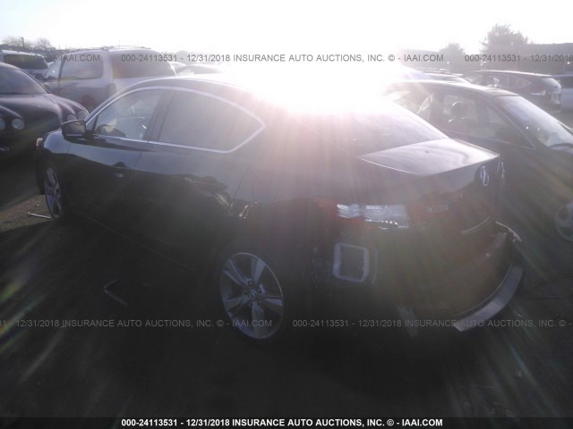 19VDE1F71DE001435 - 2013 ACURA ILX 20 TECH BLACK photo 3