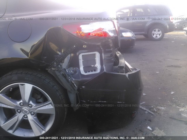 19VDE1F71DE001435 - 2013 ACURA ILX 20 TECH BLACK photo 6