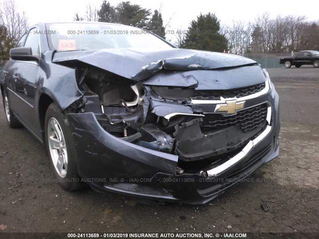 1G11B5SLXEF179695 - 2014 CHEVROLET MALIBU LS Mavi foto 6