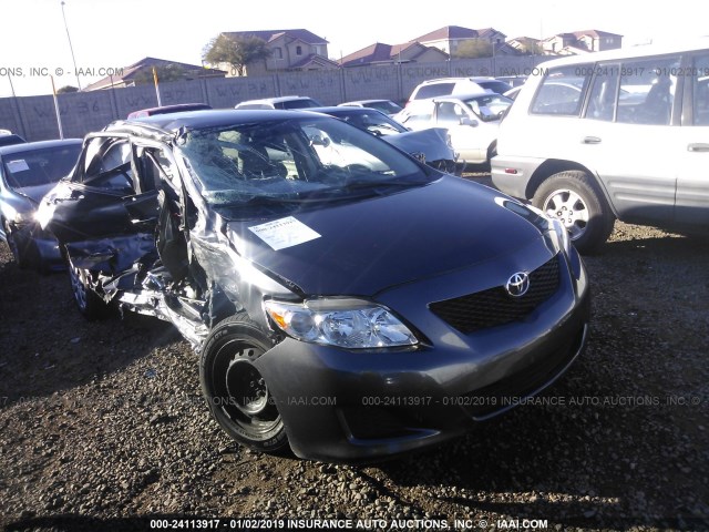 JTDBU4EE1AJ065444 - 2010 TOYOTA COROLLA S/LE/XLE GRAY photo 1