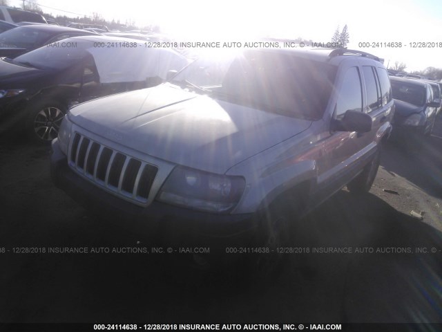 1J4GW48S34C333804 - 2004 JEEP GRAND CHEROKEE LAREDO/COLUMBIA/FREEDOM 银色 照片 2