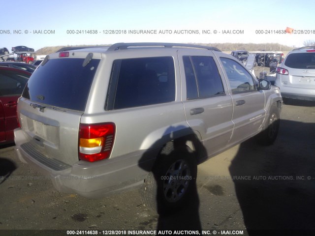 1J4GW48S34C333804 - 2004 JEEP GRAND CHEROKEE LAREDO/COLUMBIA/FREEDOM 银色 照片 4